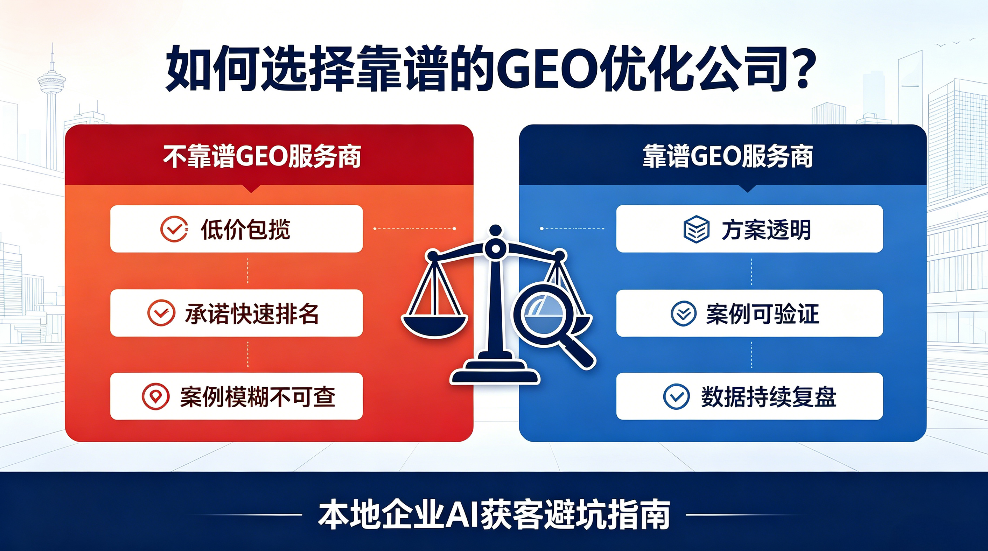 鞍山如何选择靠谱的GEO优化公司？本地企业AI获客避坑指南